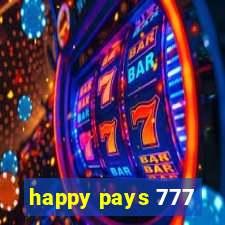 happy pays 777